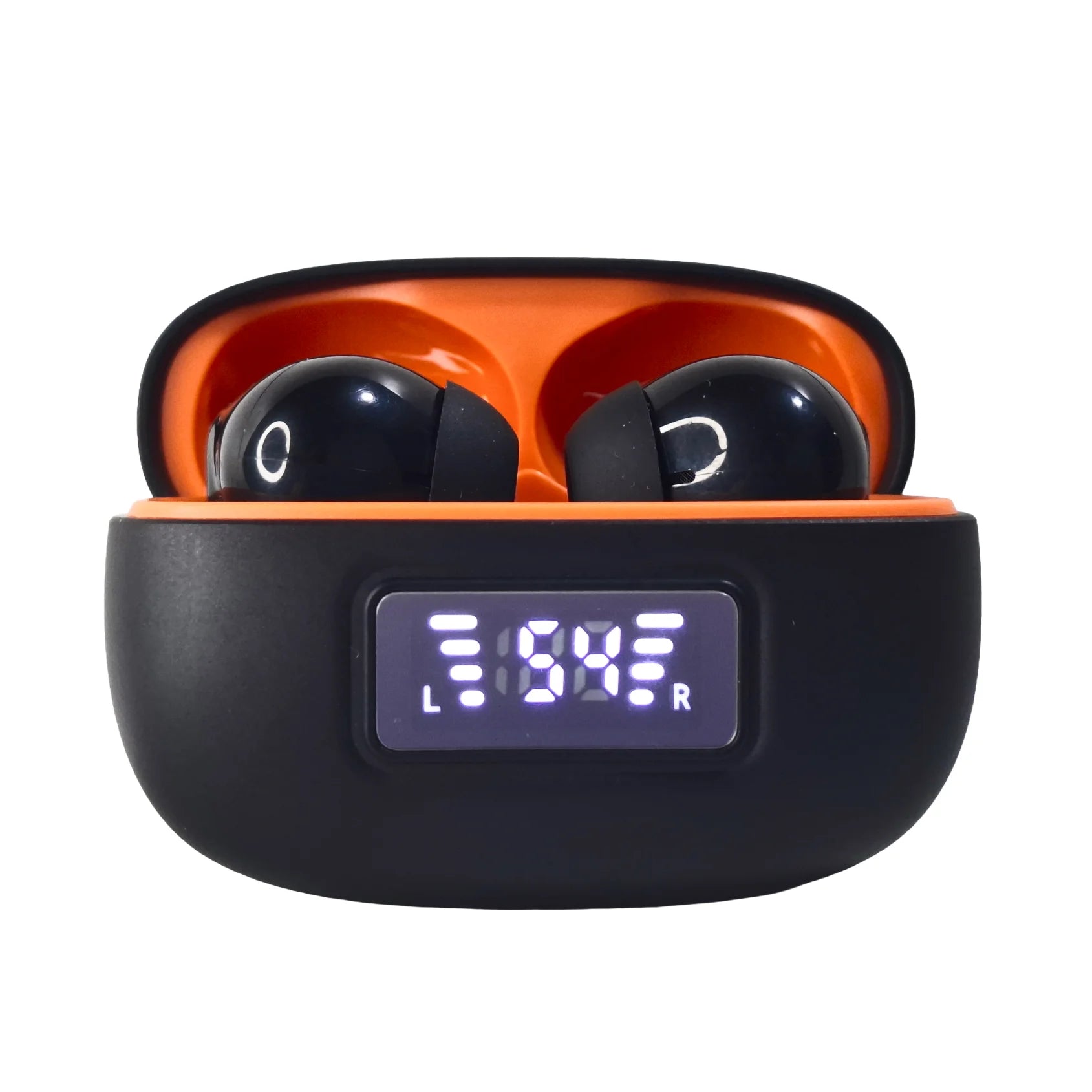Audífonos Inalámbricos Bluetooth con Pantalla LED y Estuche de Carga