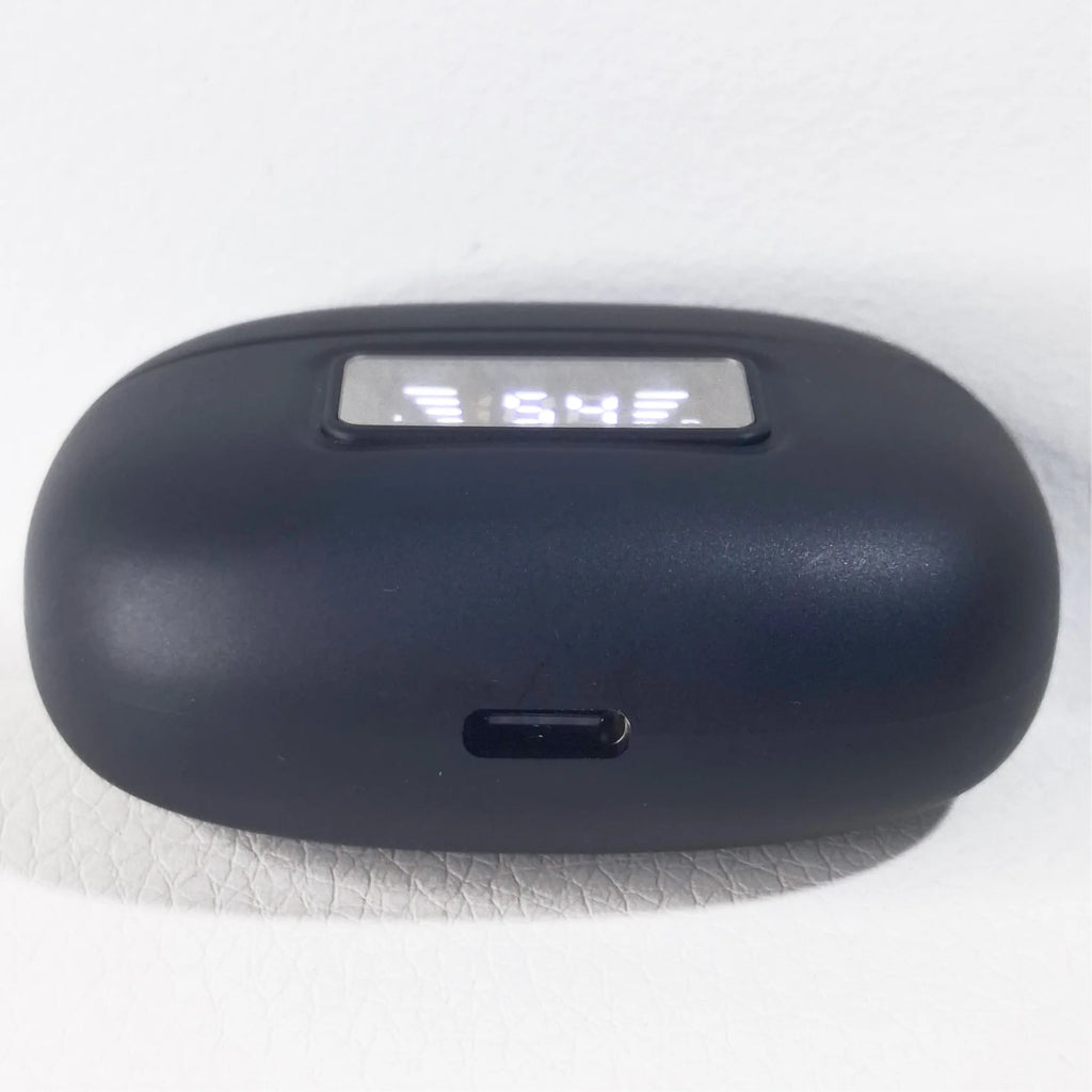 Audífonos Inalámbricos Bluetooth con Pantalla LED y Estuche de Carga