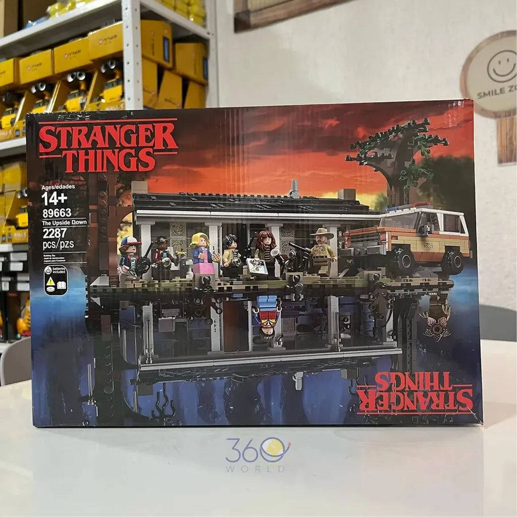 Set de Bloques Casa del Mundo Invertido – Stranger Things