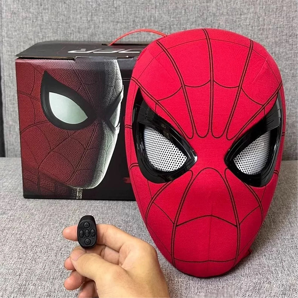 Máscara LED de Spider-Man con Control Remoto Ojos