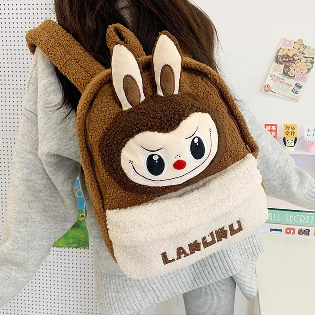 Mochila Peluche Labubu Kawaii Grande 40cm