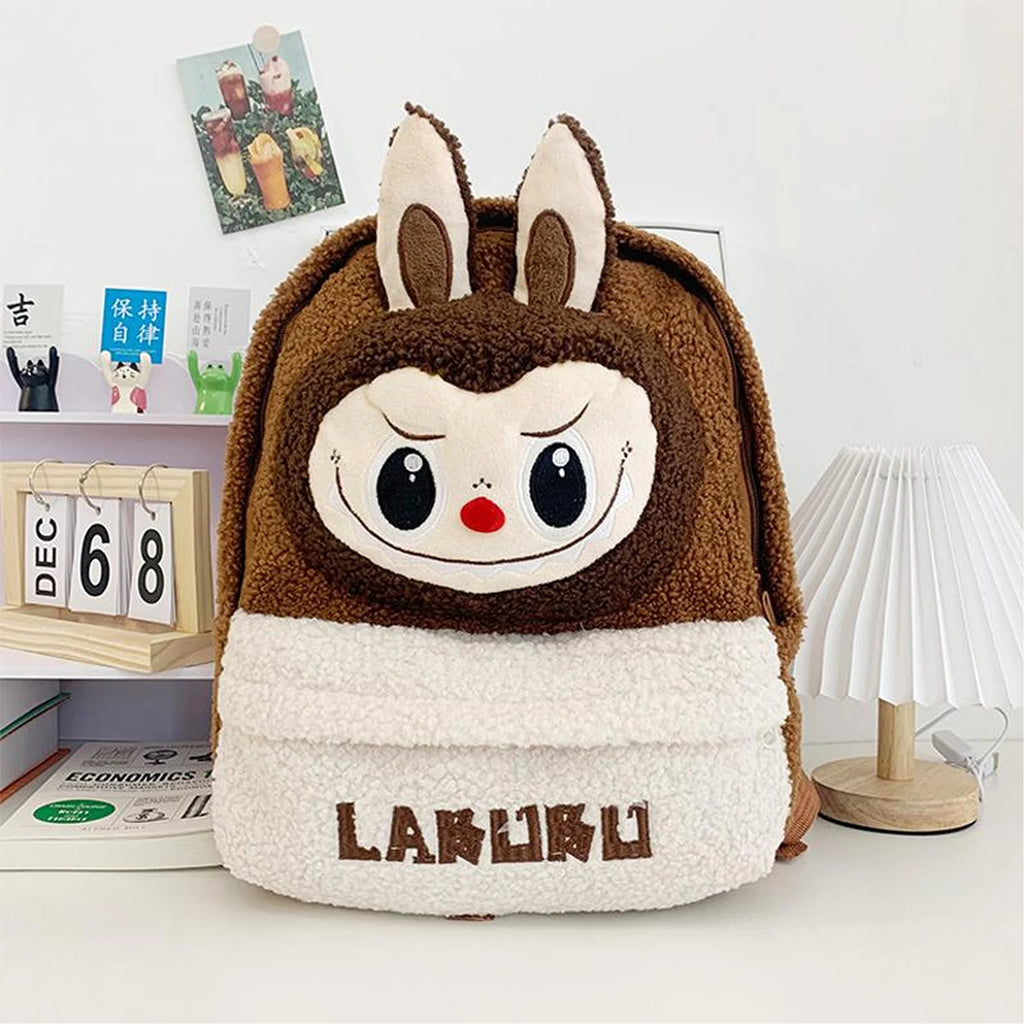 Mochila Peluche Labubu Kawaii Grande 40cm