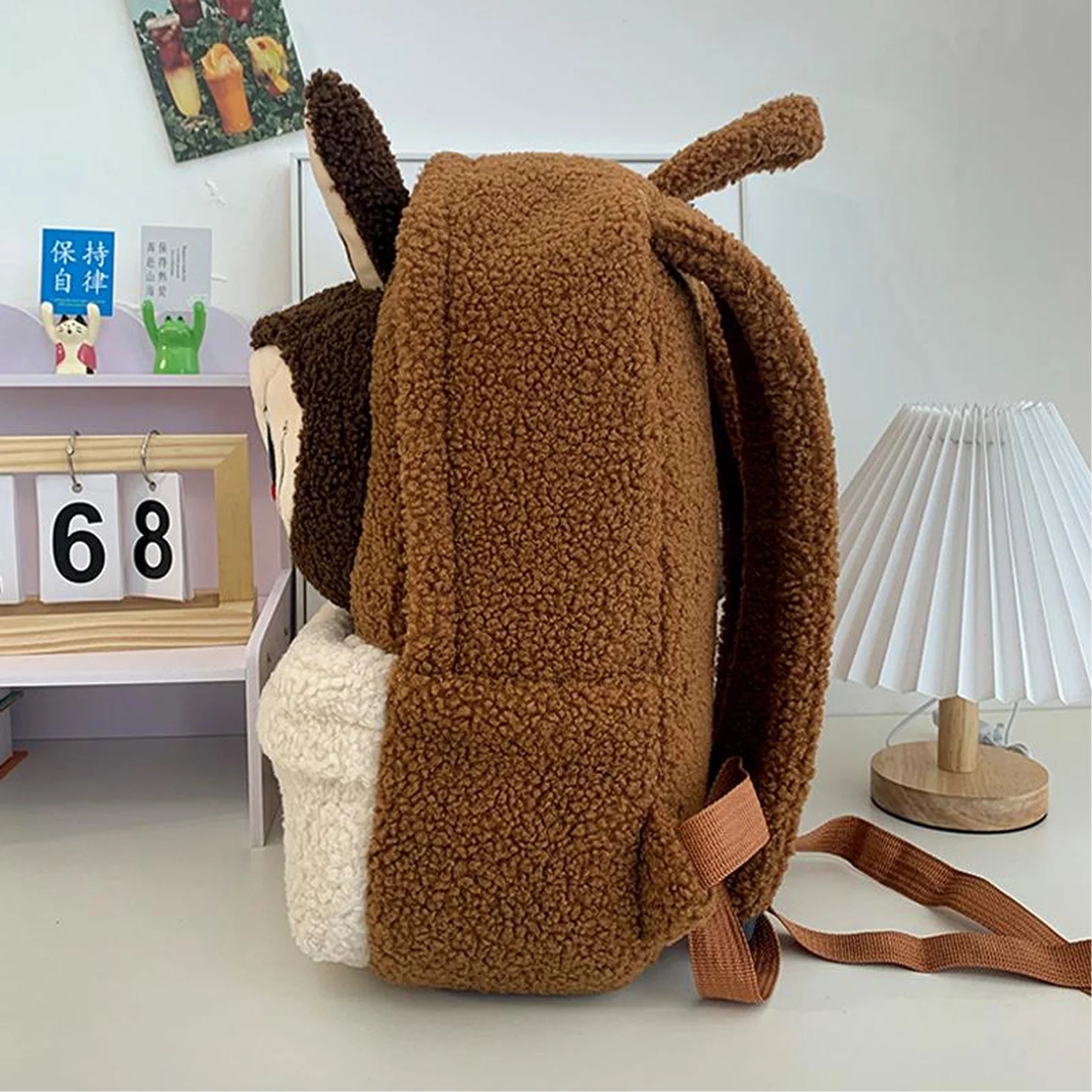 Mochila Peluche Labubu Kawaii Grande 40cm