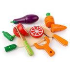 Set de Vegetales de Madera para Cortar – Juego Didáctico Infantil
