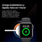 Smartwatch Bluetooth con Monitoreo de Salud y Carga Magnética